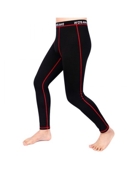 Breathable Fleeces Warmth Biker Pants