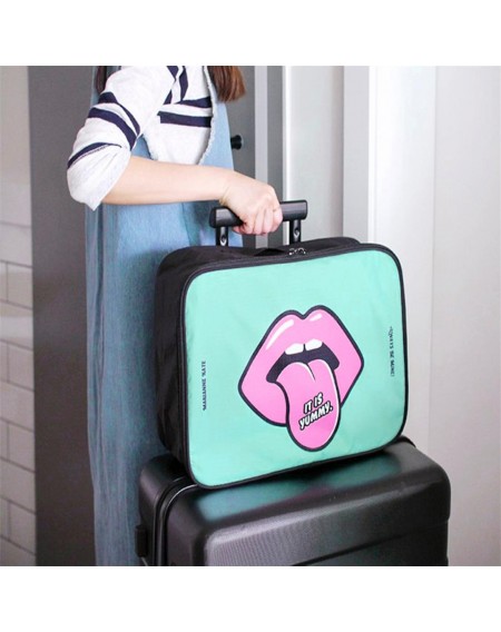 Cartoon Lovely Outdoor Travel Clothes Storage Bag Airplanes Boarding Bag