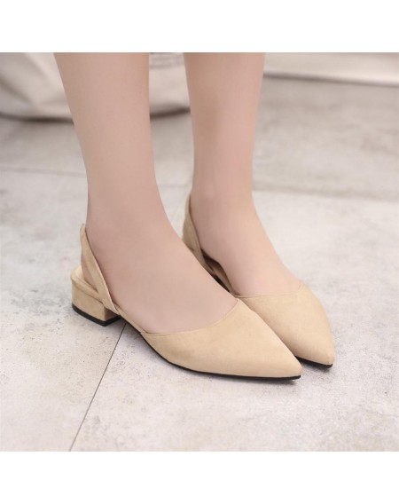 Tip-toed Women Shoes Flat Heel Female Sandals Lady Casual Shoes Strappy Shoes