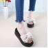 Fashion Large Bowknot Sandals Slippers Women Platform Shoes Summer Beach Shoes