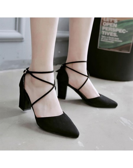 Fashion Sexy Women Sandals High Heels Pointed Toe Party Wedding Dress Shoes