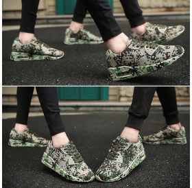 Fashion Camouflage Lovers Shoes Unisex Casual Shoes Breathable Sports Shoes