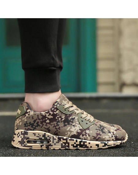 Fashion Camouflage Lovers Shoes Unisex Casual Shoes Breathable Sports Shoes