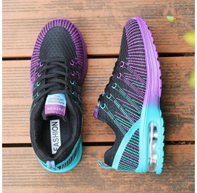 Sport Running Shoes Woman Breathable Comfortable Lace Up Outdoor Sneakers