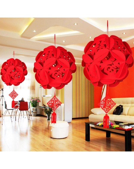 76 Flower Ball Pendant Decoration Hollow Chinese Pendant Shop Home Decoration