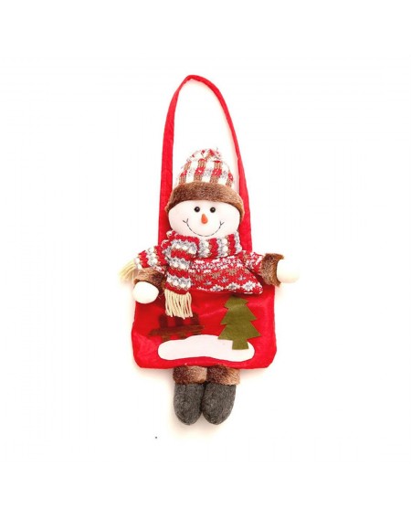 Creative new doll tote bag candy bag Christmas apple bag gift bag Santa style