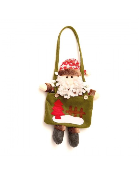 Creative new doll tote bag candy bag Christmas apple bag gift bag Santa style