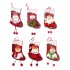 Christmas stockings children's gift bag gift bag Christmas tree decorations Santa Claus snowman small Christmas stockings new cloth snowman style